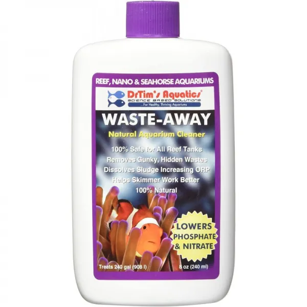 Dr. Tim 's Aquatics Reef 폐기물 처리 슬러지 파열 박테리아 – 암초 나노 해마 아쿠아 리아 어항 수족관 – 막힘 현상 자, 1