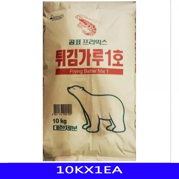 튀김가루 업소용 곡류가공품 곰표 10KX1EA [SN:3CE0A5#611], [W3CE0A5], 단일상품(무옵션)　　[#611]▷
