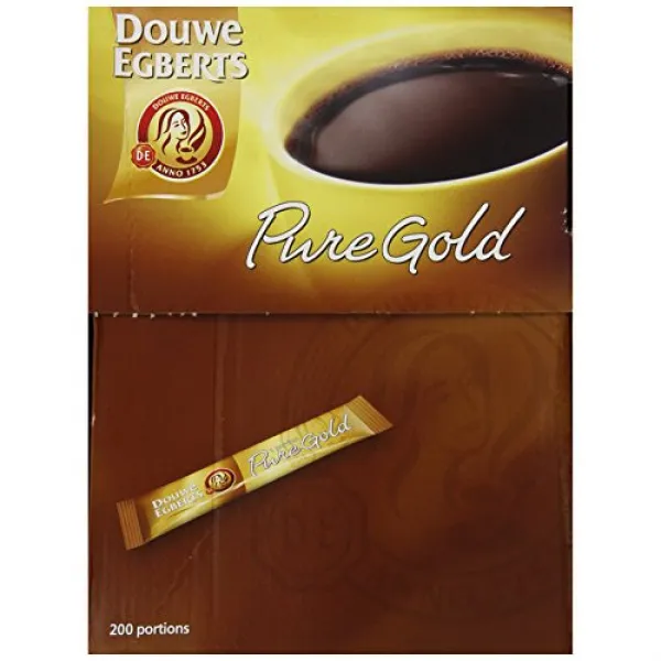 커피 Douwe Egberts Pure Gold Instant Coffee Sticks 200x1.5g 200 portions, Size = 200 Portion, 본문참고, 본문참고