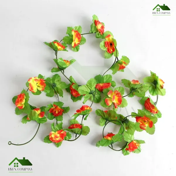 조화넝쿨 인조 2p 꽃장식 조화 넝쿨 260cm 인조담쟁이넝쿨 리얼한 감성 2m