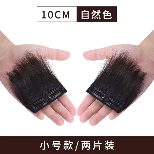 스타일리시 트렌드다 투라인 볼륨 양사이드 머리털을 보충함 헴라인 발병률이 높다 헤어 스타일을 정말 하고 있다 미니 발매, 1, Q44- 내추럴 색깔 생머리 2 카드