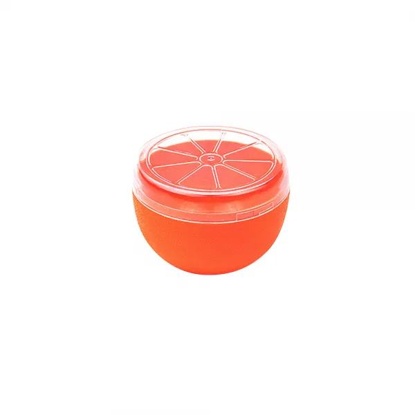 Haomenyi 식물성 시일 박스 휴대용 미니 키트 투명 커버 오렌지 타파웨어 300ml, 1개