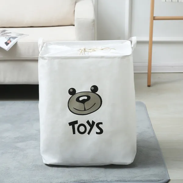 바이컨 거물급 큰사이즈 라지 수납가방 거능 옷 정리 솜이불 의류주머니 자, 43*32*55cm, 벽사목심경 화이트