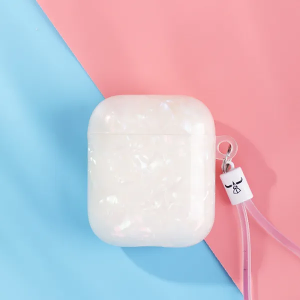 1창 창작품 케이스 소프트 조개무늬 큐트 디어 에어포드스프로 이어 머신 Ins Airpods12통용 베이지 베이