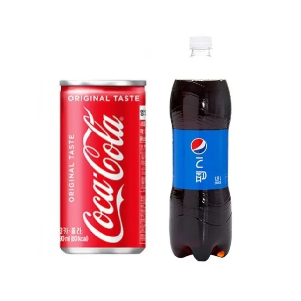 코카콜라 190ml 30입 X 롯데칠성 펩시1.25L 12입, 2박스
