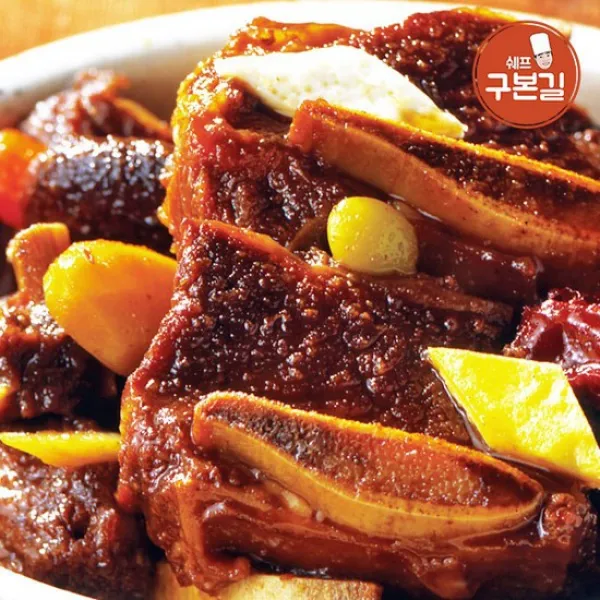  구본길 호주산 양념 갈비찜 500g X 6팩 없음 상세설명 참조