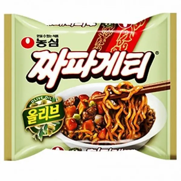 디자인그룹 티에스 올리브 짜파게티 140gx30봉지x2박스 짜장면, 1