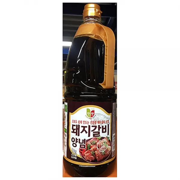 si)좋은 식자재 돼지갈비양념(청우 2k)X8, 단일상품