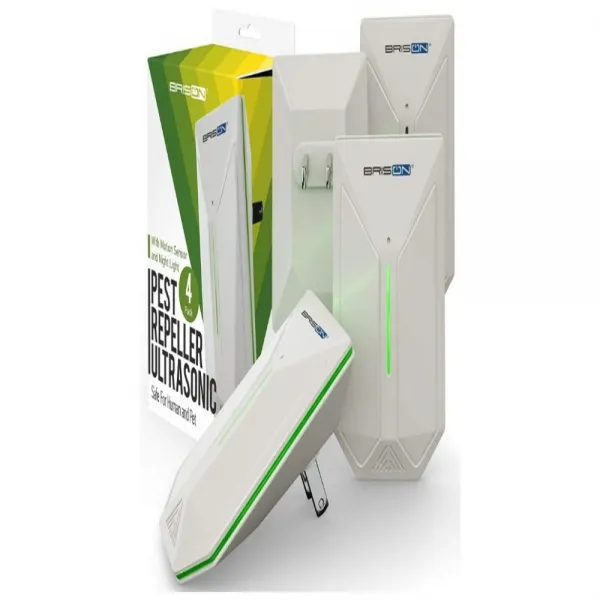 Ultrasonic Pest Repeller 울트라소닉 해충구충제 4 Pack, 4개