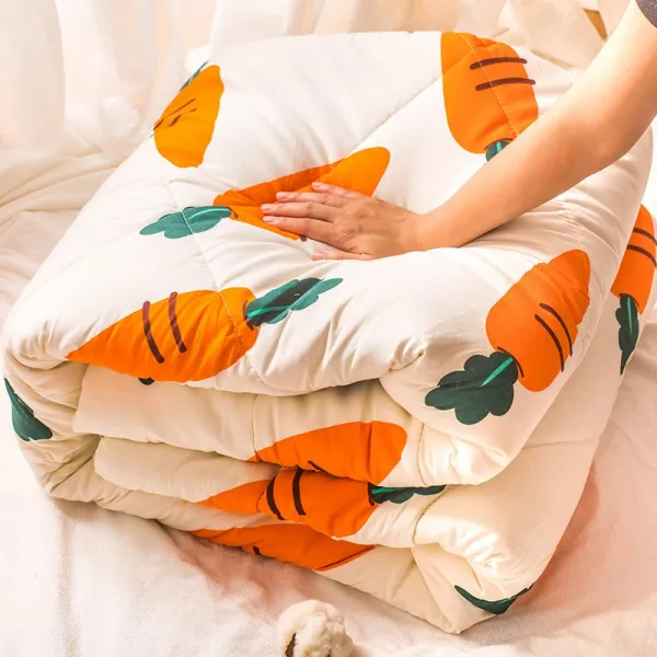 Feb.03 184번 순면 에어컨 이불 속 겉 풀솜 겨울 두툼한 솜이불 봄가을 물세탁 여름 세탁기 세탁 가능z 20_무 10 근 면 화 를 두 껍 게 해서 물세탁 이