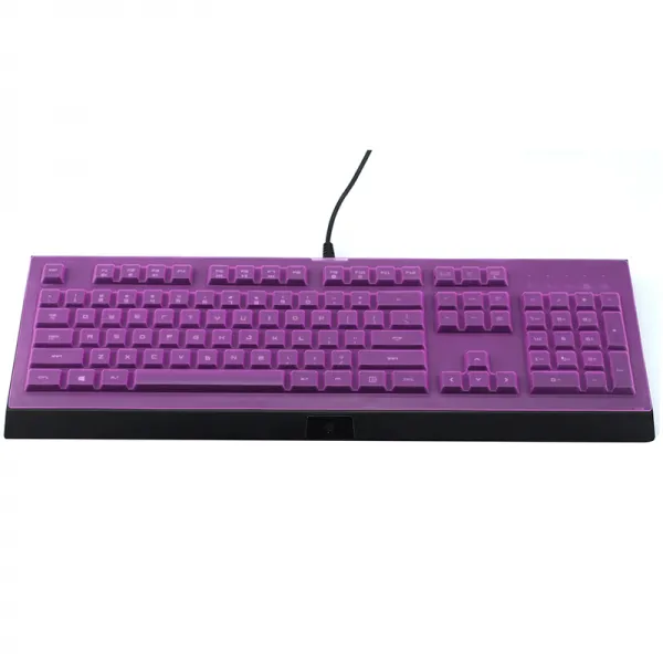 게임기패키지 게임내장(100가지) 게임내장(108가지) 게임내장(30가지) 뇌사 RAZER사노거미 무기 키보드 완전히 덮다, 1, 복권이 비치다 보라색