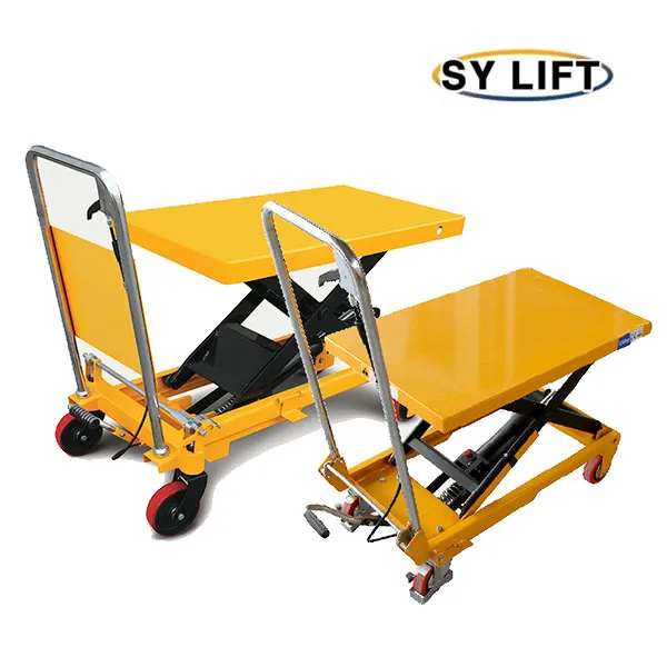 SY리프트 이동식 테이블리프트 SLT-500(접이식손잡이)