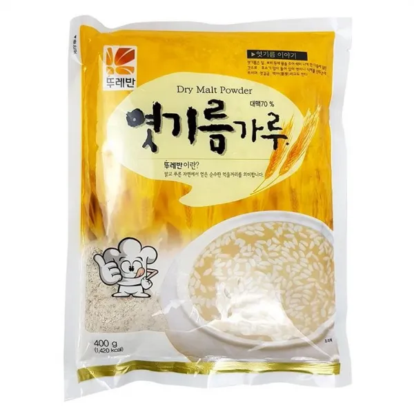 뚜레반 1021 엿기름가루 400g 엿길금 맥아 효소, 단품