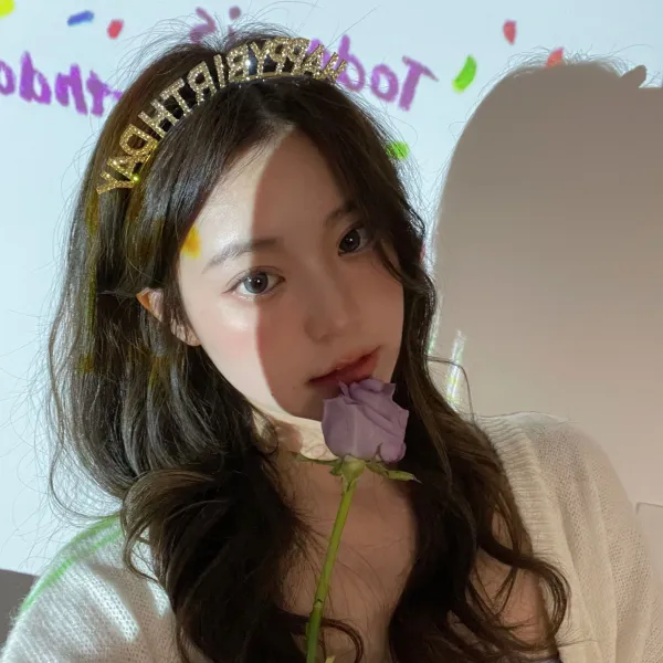 파티아일랜드 큐빅생일머리띠