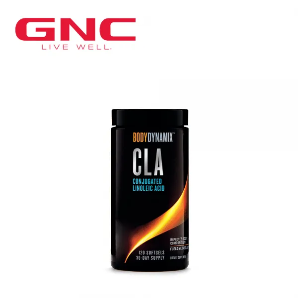 GNC 바디 다이나믹스 컨주게이티더 리노레익 산 120정 CLA CONJUGATED LINOLEIC ACID, 1개