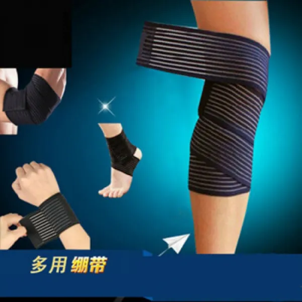 정맥류 정맥 붕대 탄력있는 붕대 새로운 스포츠 발목 결박 외상면 무릎 패드 송아지 정맥류 정맥 압축 탄