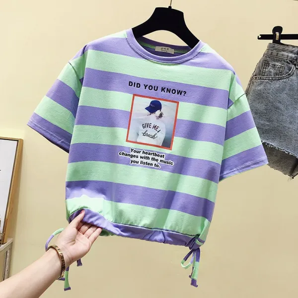 까사꼬모다 동년배 소녀 여름 상의 중학교