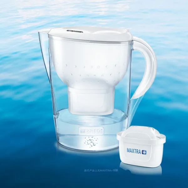 브리타 마렐라 정수기 XL 화이트+한국형 필터1개(기본구성), 화이트 (3.5L)