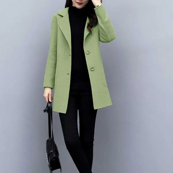 초빈 여성 하프 코트