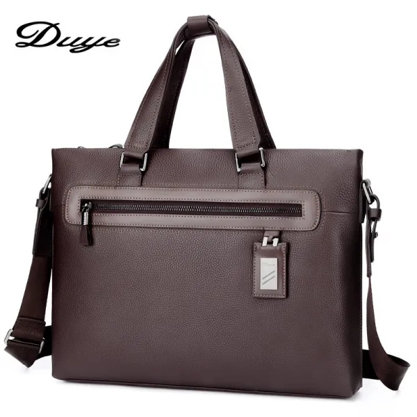 DUYE 브리프케이스 남자tote 크로스백 트렌드 도급금 멀티 뛰어넘다 가방