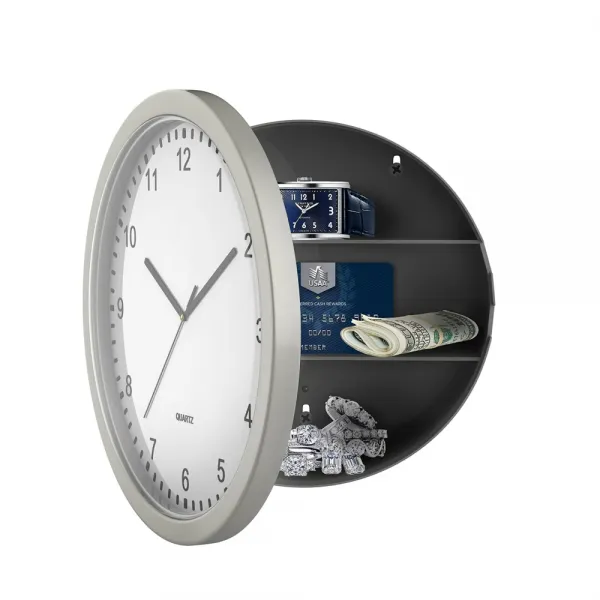 Trademark 비상금숨기는 25cm 시계 3단(7cm씩) 용돈보관함, 상세참조