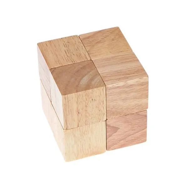 쌓기나무 정육면 쌓기나무 4cm 원목 8p - NC/쌓기나무/정육면체 기놀이 원목블럭