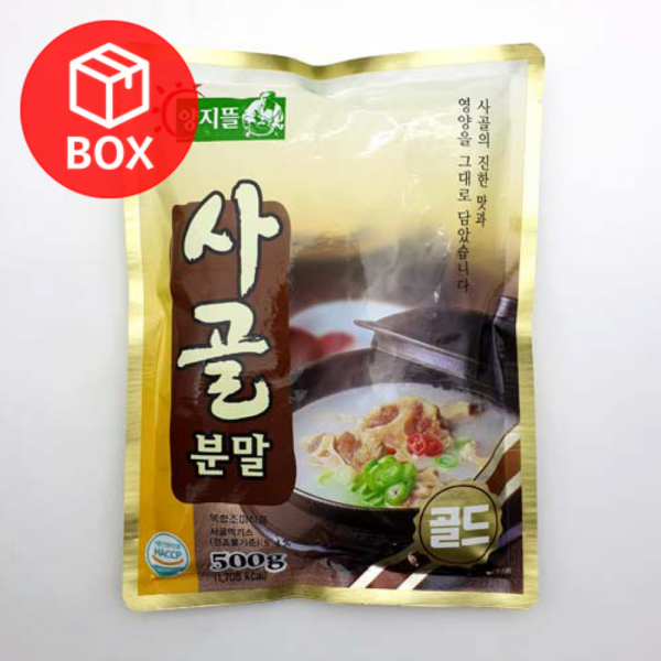 양지뜰 사골 분말 골드, 500g, 10개