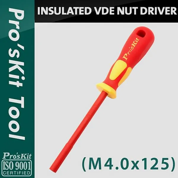 인터프라자 Prokit 4.0mm 너트 드라이버 초고압 전기작업용