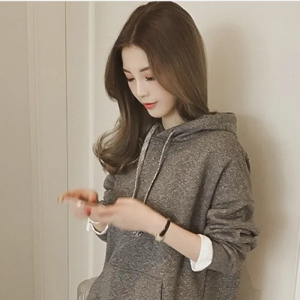  다끌림 국내당일 Gt44 헤이 레이어드후드티셔츠 후드티