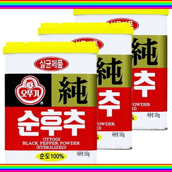 Gc쇼핑hX1946g오뚜기)순후추 캔 100g x 10개 열대 향신료 고기 누린내 잡아줌 풍미 착한 가격 좋은 식품/묶음가능수2bnJ1895m, 단일 총 수량