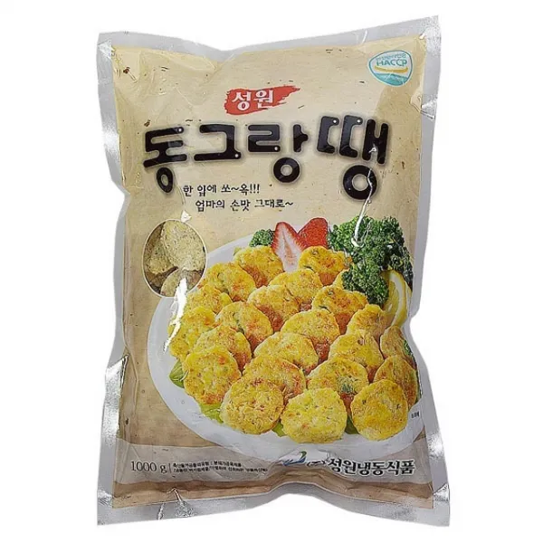 WSP_ 성원 동그랑땡 1kg 10개, 단일 수량