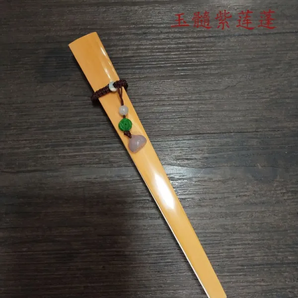 부채 수공업 편직 작은잎 자단 보리자나무 옥석 괴고리 개성, T06-칼세도니아 보라색의(요모기), 기본
