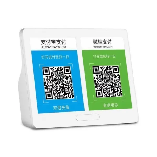 지불함 카운터 상용 방송을 끝내다 보고함 도착함 장부 그릇 QR코드, 정부측 표기함, 화이트 없음 부품
