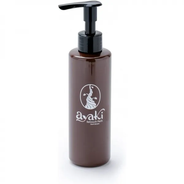 ayaki리탓치 팩 백발 염색 헤어 칼라 트리트먼트 다크 브라운 여성용 남성용 자연파 디아민 프리 커피 정, 1