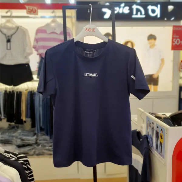 소이 균일9000원!! 남아 쿨 분또 크린 라운드 티 19m1423, 네이비