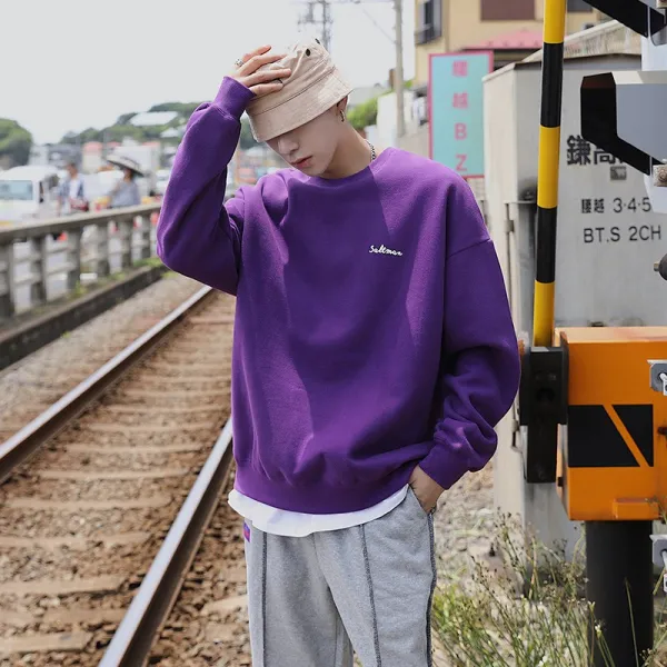 플랜글로벌 남자 여자 빅사이즈 오버핏 맨투맨cth