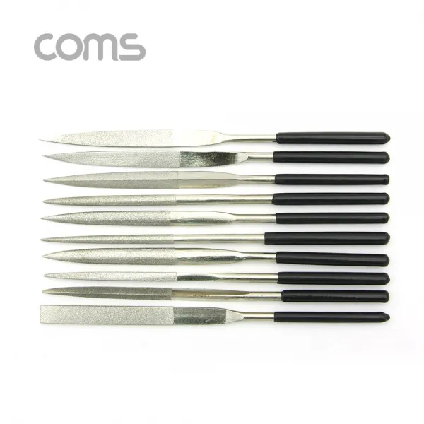 다듬질용 줄세트(10pcs) 공구 생활공구 작업공구 공구세트 휴대용 니퍼 롱노우즈 드라이버