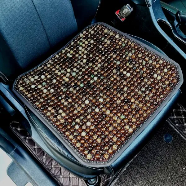 소만 요목 비즈 자동차방석 여름 쿨 매트 보리자 싱글 시트 쿠션 에어 방귀 가죽 무늬 수용골미끄럼방지 타입