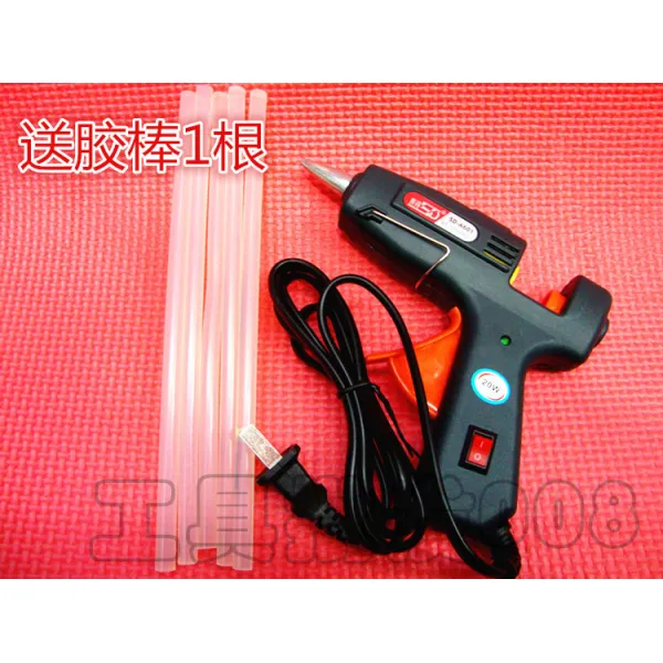 테필라 휴즈내장글루건 새득 20W DIY 덥다 용 스몰자 실리콘 고무총 테이프 7MM 글루스틱, 20W 고무총 한 줌 고무 봉 50