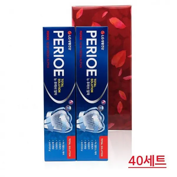 디제이몰 페리오 뉴후레쉬 알파 치약 170g 2개 40세트 1Box, 1