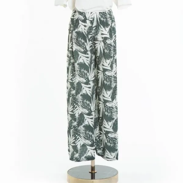 유니스토어 봄코디 세트 터치감 시원한 5만원대 선물 느낌 하와이안와이드팬츠 빅사이즈 E 988051