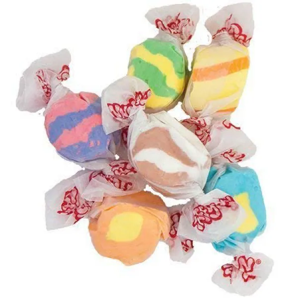 Mixed Tropical Fruit Assorted Gourmet Salt Water Taffy (5 LB) 혼합 열대 과일 모듬 미식가 바닷물 Taffy (2268g), 1