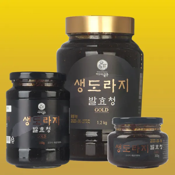 생도라지 발효청 약도라지 도라지농축액 진액, 600g, 1병