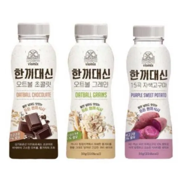 한끼대신 쉐이크 3종 택 1 (24입), 오트볼그레인 24개
