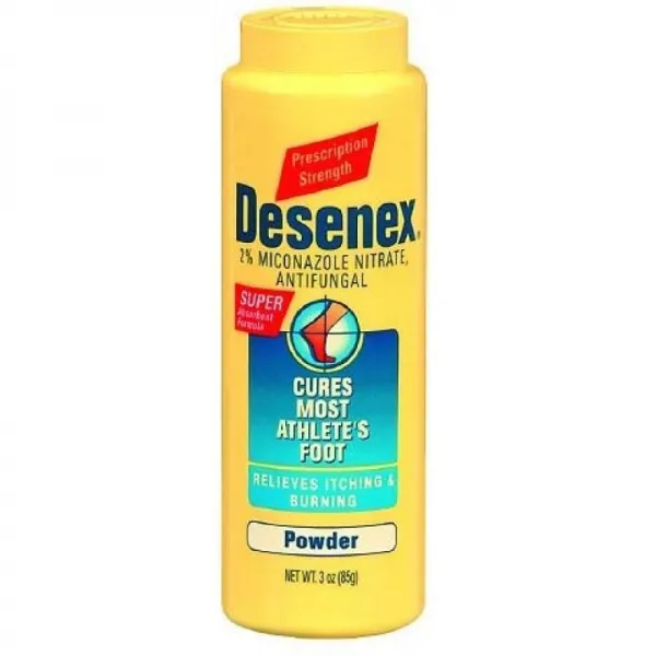 Desenex 항진균 성 분말 선수 발 치료 2 % 미코 나졸 나이트 레이트 3oz (85g) (1 팩), 1