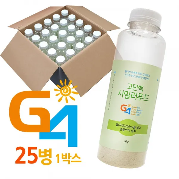 ON200830 G4 12곡물 보충제 천연단백질 시밀러푸드 25병, 초록별통신 1