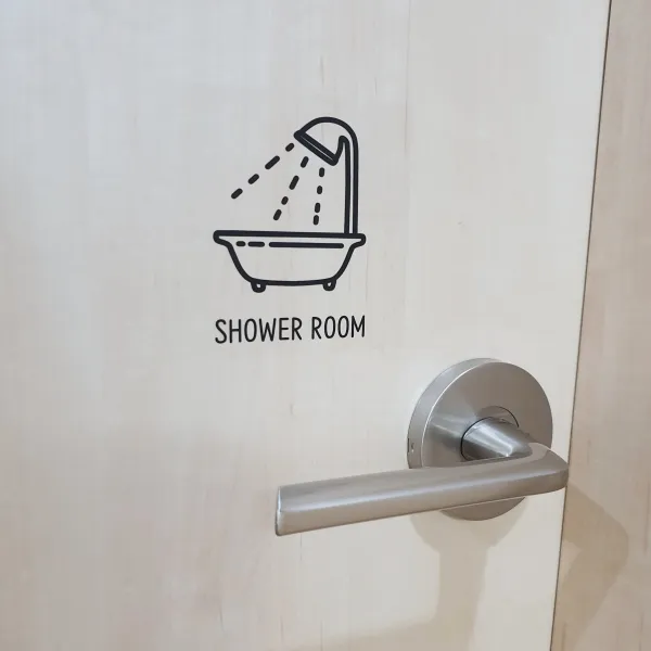 홈꾸 방문.문고리 라벨스티커 방문 시트지 문고리 스몰 