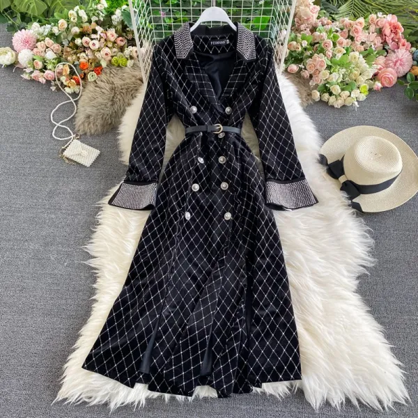 무생채 자켓 정장 원피스 누님 라이트한 풍질여신 빈티지 수트넥 벨벳 원