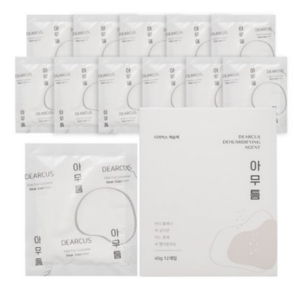 디어커스 아무틈 제습제 12p, 1개, 540g