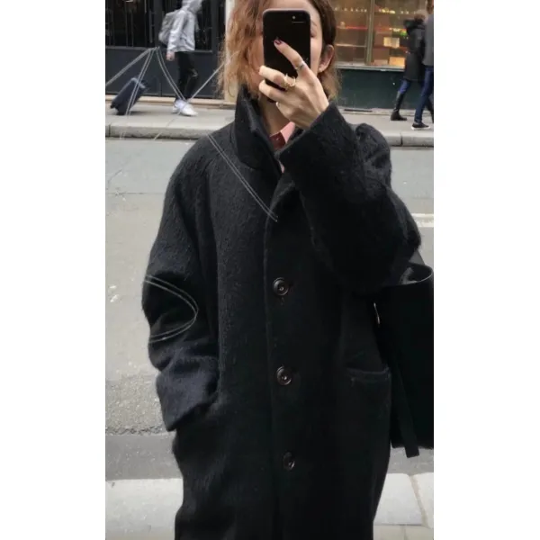 알파카코트 여친룩 여성의류 고퀄리티 겨울 가을 신상 20대 30대 오피스룩 데이트룩